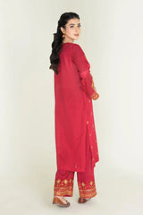 2PC Stitched Embroidered Lawn Shirt & Trouser | RKTE-3854 Embroidered KHAS STORES