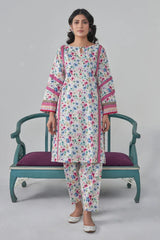 2PC Stitched Printed Lawn Shirt and Trouser RKTW-3049 Printed KHAS STORES