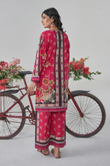 2PC Stitched Printed Lawn Shirt and Trouser RKTW-3051 Printed KHAS STORES