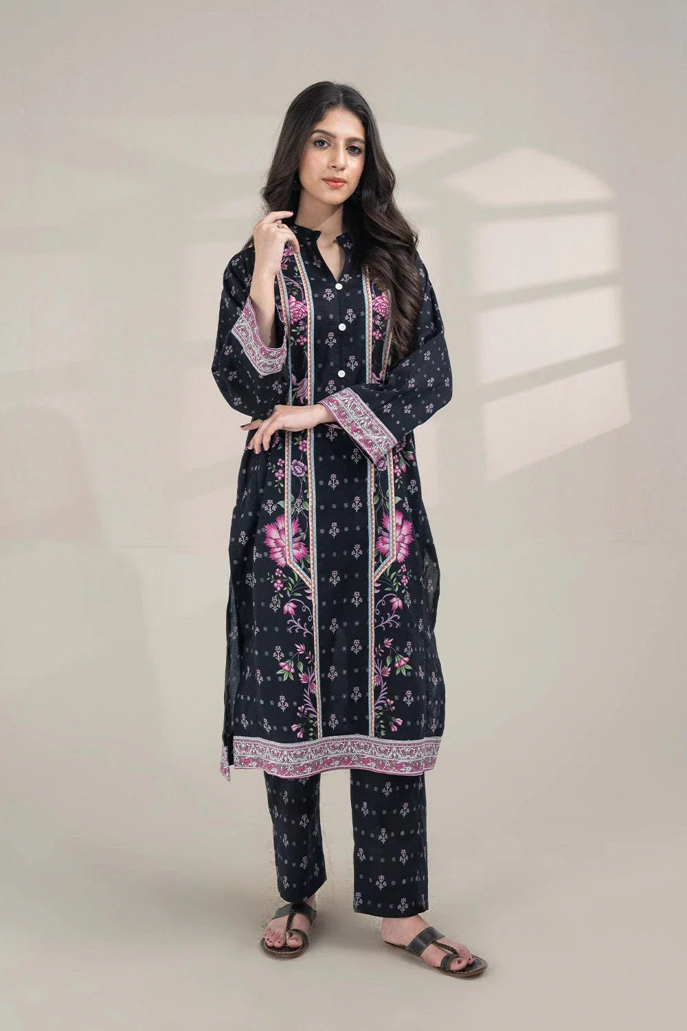 2PC Stitched Printed Lawn Shirt and Trouser RKTW-3348 Printed KHAS STORES