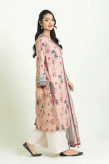 2PC Stitched Printed Lawn Shirt & Dupatta | RTW-KSD-3873 Printed KHAS STORES