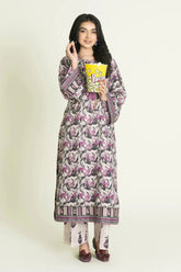 2PC Stitched Printed Lawn Shirt & Trouser | RTW-KST-3466 Printed KHAS STORES