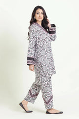 2PC Unstitched Printed Lawn Shirt and Trouser I KST-3832 A Printed KHAS STORES