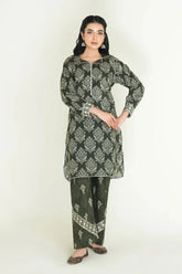 2PC Unstitched Printed Lawn Shirt and Trouser I KST-3834 Printed KHAS STORES