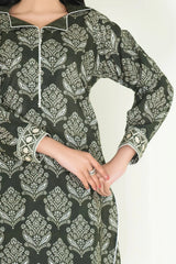 2PC Unstitched Printed Lawn Shirt and Trouser I KST-3834 Printed KHAS STORES