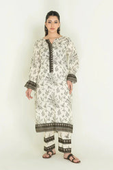 2PC Unstitched Printed Lawn Shirt and Trouser I KST-3836 Printed KHAS STORES