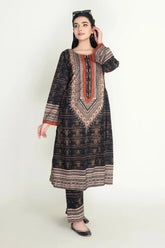 2PC Unstitched Printed Lawn Shirt and Trouser I KST-3838 Printed KHAS STORES