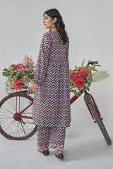 2PC Unstitched Printed Lawn Shirt and Trouser KST-3126 Printed KHAS STORES