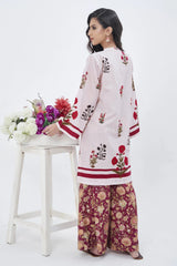 2PC Unstitched Printed Lawn Shirt and Trouser KST-3130 Printed KHAS STORES