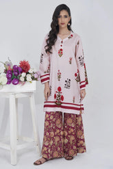 2PC Unstitched Printed Lawn Shirt and Trouser KST-3130 Printed KHAS STORES
