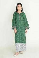 2PC Unstitched Printed Lawn Shirt and Trouser KST-3464 Printed KHAS STORES