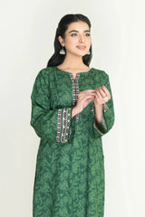 2PC Unstitched Printed Lawn Shirt and Trouser KST-3464 Printed KHAS STORES