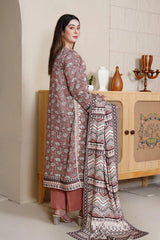 3PC Embroidered Unstitched Kotail Linen Suit KKTE-3606 Embroidered KHAS STORES