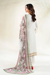 3PC Embroidered Unstitched Lawn Suit | KCE-3804 Embroidered KHAS STORES