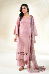 3PC Embroidered Unstitched Lawn Suit | KCE-3806 Embroidered KHAS STORES