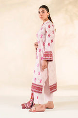 3PC Embroidered Unstitched Lawn Suit | KL-3782 Embroidered KHAS STORES