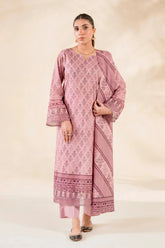 3PC Embroidered Unstitched Lawn Suit | KL-3787 Embroidered KHAS STORES