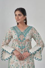 3PC Stitched Embroidered Lawn Suit KL-RTW-3079 KHAS STORES