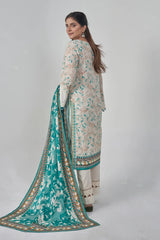 3PC Stitched Embroidered Lawn Suit KL-RTW-3079 KHAS STORES