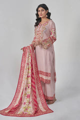 3PC Stitched Embroidered Lawn Suit KL-RTW-3080 KHAS STORES