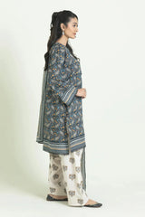 3PC Unstitched Printed Lawn Suit | KLA-3714 Printed KHAS STORES