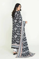 3PC Unstitched Printed Lawn Suit | KLA-3720 Printed KHAS STORES