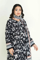 3PC Unstitched Printed Lawn Suit | KLA-3720 Printed KHAS STORES