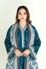 3PC Unstitched Printed Lawn Suit | KLA-3734 Printed KHAS STORES