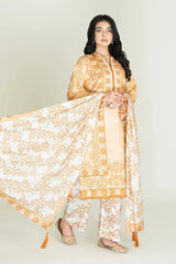 3PC Unstitched Printed Lawn Suit | KLA-3737 Printed KHAS STORES