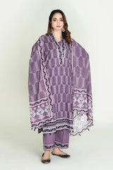 3PC Unstitched Printed Lawn Suit | KLA-3739 Printed KHAS STORES