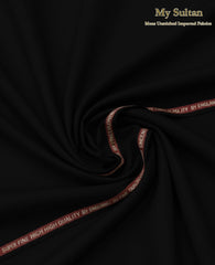 Men's Winter Super Fine Imported Suiting MF-0010 Black