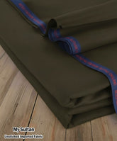 Men's Winter Microfine Premium imported Suiting NK-0012 D/Brown