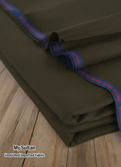 Men's Winter Microfine Premium imported Suiting NK-0012 D/Brown