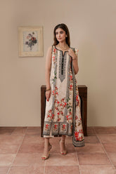Resham Unstitched Cambric 3 Pcs Printed Suit D745