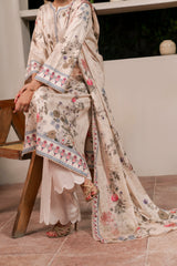 Resham Unstitched Cambric 3 Pcs Printed Suit D751