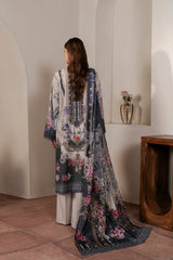 Resham Unstitched Cambric 3 Pcs Printed Suit D754
