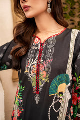 Printed - Lawn - 3pc - D129