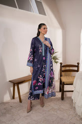 Printed - Lawn - 3pc - D151