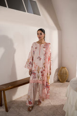 Printed - Lawn - 3pc - D152