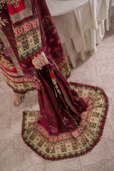 Printed - Lawn - 3pc - D155