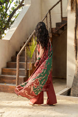 Printed - Lawn - 3pc - D137 - Berry