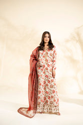 RIVAYA RUST | 3PC STITCHED