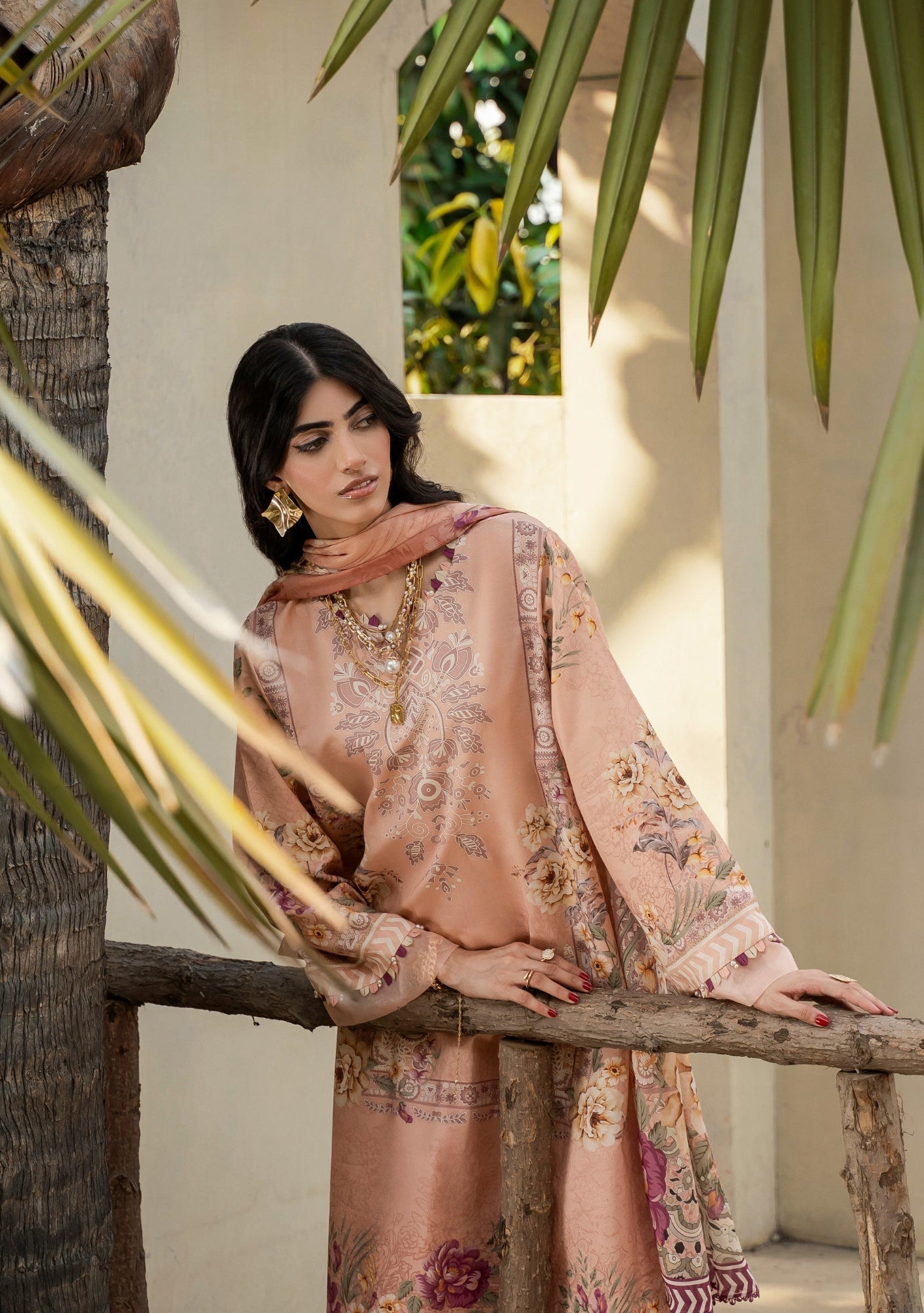 Printed - Lawn - 3pc - D141 - Roselle