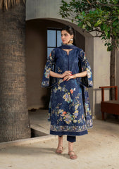 Printed - Lawn - 3pc - D142 - Blueberry