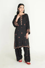 2PC Stitched Embroidered Lawn Shirt & Trouser | RKTE-3857 Embroidered KHAS STORES 