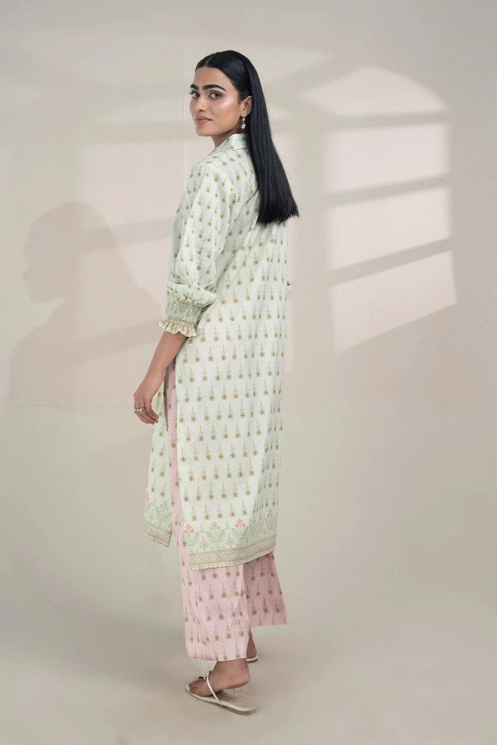 2PC Stitched Printed Lawn Shirt and Trouser RKTW-3352 Printed KHAS STORES 