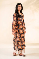 2PC Stitched Printed Lawn Shirt & Trouser | RTW-KST-3849 Printed KHAS STORES 