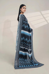 2PC Unstitched Printed Lawn Shirt and Dupatta KSD-3380 Printed KHAS STORES 
