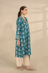 2PC Unstitched Printed Lawn Shirt and Dupatta KSD-3383 Printed KHAS STORES 