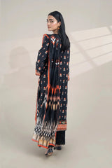 2PC Unstitched Printed Lawn Shirt and Dupatta KSD-3388 Printed KHAS STORES 